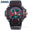 SMAEL Montres de sport pour hommes Shock Military Watch Fashion